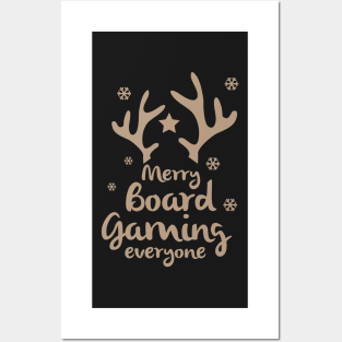 Merry Board Gaming Everyone - Board Games Design - Gaming Art Posters and Art